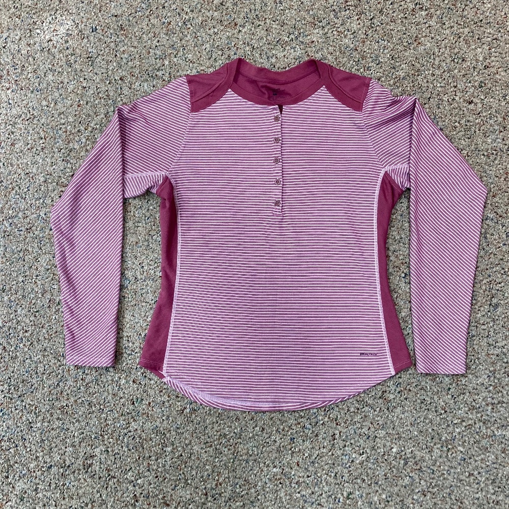 Patagonia Womens Capilene Midweight  Retro Stripe